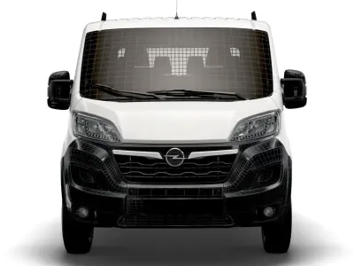 Opel Movano Crew Cab Truck 2023 3D model