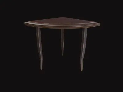 Medieval Furniture V06 Low-poly 3D model