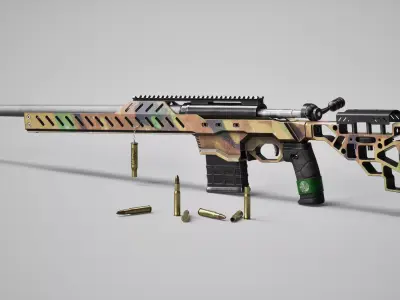 Stealth Hawk Used Low-poly 3D model