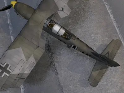 Fieseler Fi-167 Pavla 3D model