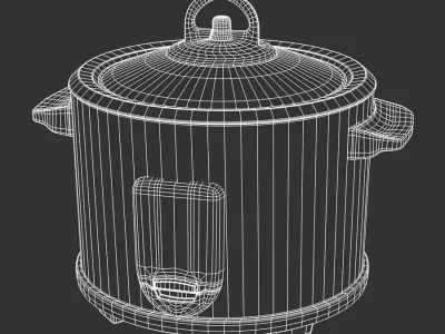  Rice Cooker Model, Black &amp; Silver 