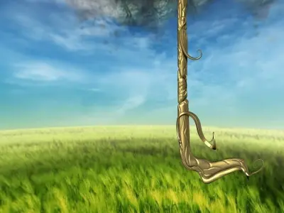 Scythe sacrificial 3D model