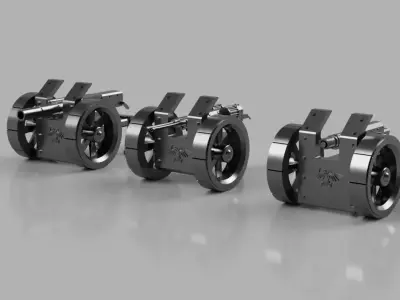 Imperial Of Man Weapons Platforms 3D print model