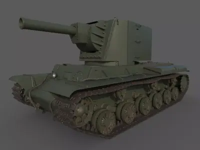 KV 2 model 1939 3D model