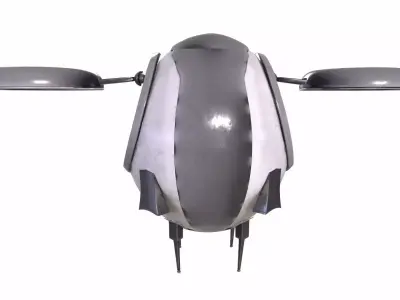 Drone  3D Model Low-poly 3D model