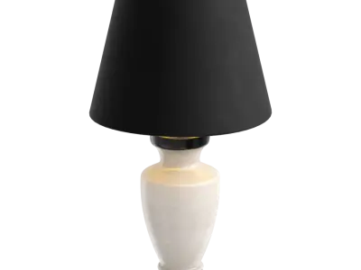  Eno Ceramic Arrius Calmness Shade Lamp Model, White 