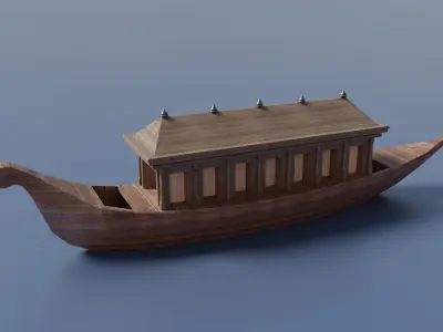 Ancient Sailing Ships 3D model