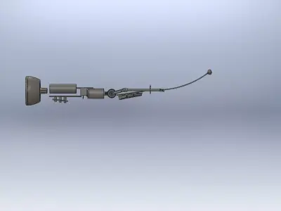 Medication device for mouth 3D model