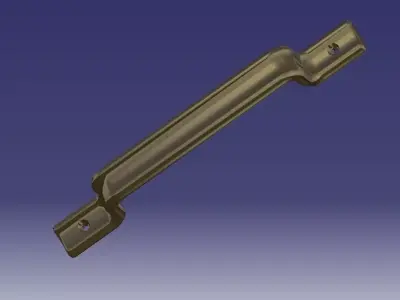 Simple handle Free 3D model