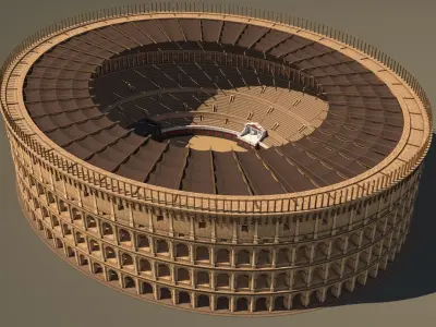 Roman Colosseum Reconstruction 3D model