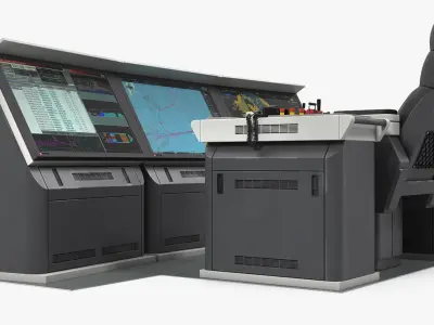 Alphatron Bridge System 3D model
