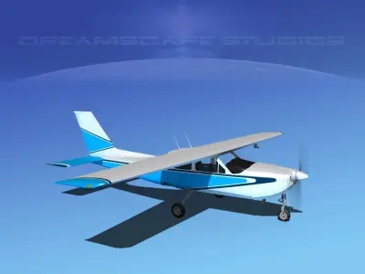 Cessna C-177RG Cardinal  V02 3D model