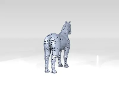 Horse Voronoi 3D model