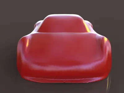 Car Body Concept 2 Free 3D model