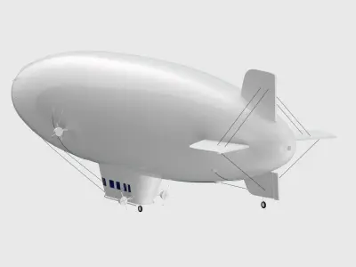 Blimp 3D model
