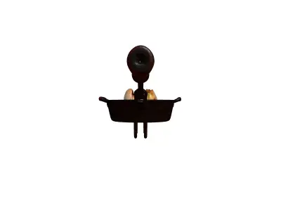 Outdoor Camping Hot Dog Grill 3D model