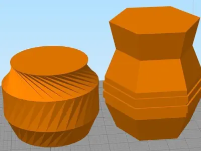 20 Vases Free 3D print model