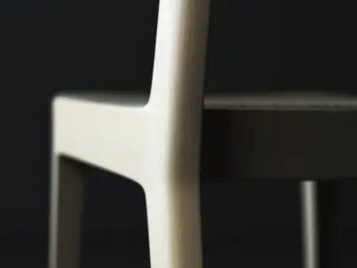 HIROSHIMA SIMPLE CHAIR - MERANO CHAIR Free 3D model