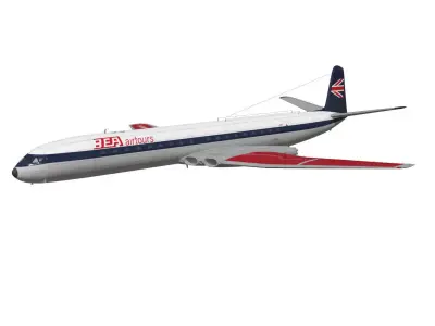 de Havilland DH106 Comet MkIVB 3D model