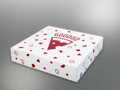 Commercial freezer display 3D model