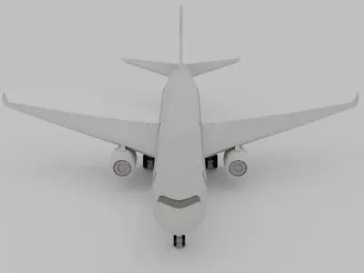 Boeing 737 Airplane Free 3D model