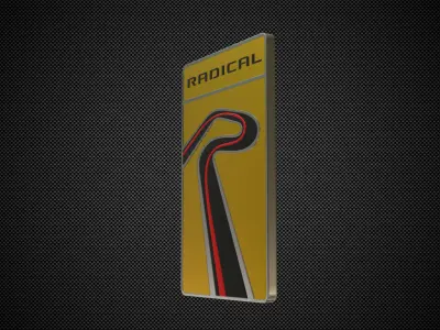 radical logo 3D model