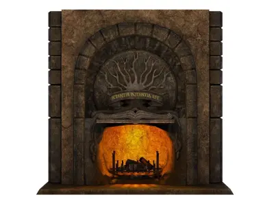 Viking set equipement 2 3D model