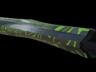 Sci-Fi Military Spaceship - Phenom G12 3D print model