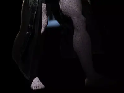 The Secret Bioweapon Low-poly 3D model
