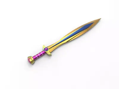 Sword type C 3D model