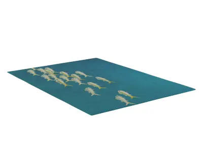 Fishes  rug 3D model