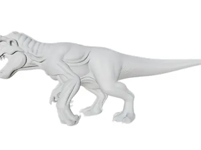 Dinosaur Rex Mutant 3D print model