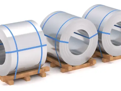 Steel Coil 3D model