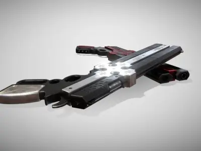 GunGrave Cerberus Low-poly 3D model