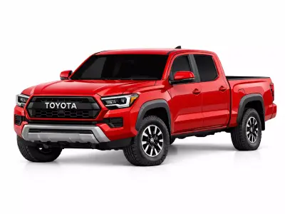 Toyota Tacoma Offroad Pickup Truck 3D Model 3D model