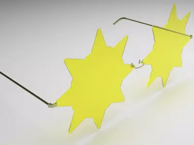 Sun Sunglasses 3D model