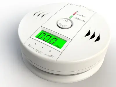 Carbon Monoxide Detector 3D model