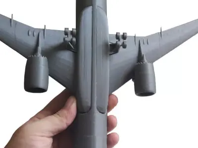 Boeing 787 Dreamliner 3dprintable 3D print model