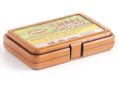 Tire repair kit toolbox da1 Low-poly 3D model