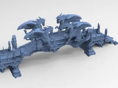 Perseus Medusa Bridge 2 3D model