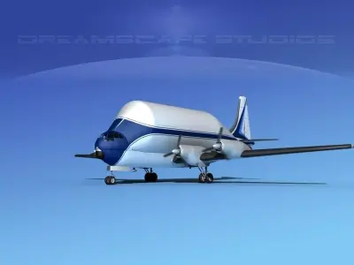 Aero Spacelines Super Guppy V02 3D model