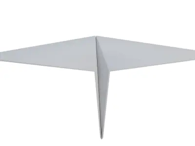 The Paper Plane 3D model