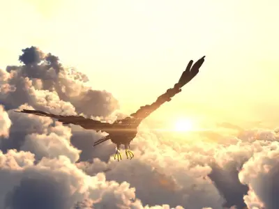 Animation dynamic scene 3D model