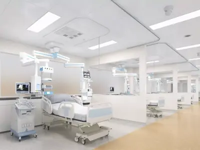 ICU 3D MODEL 3D model