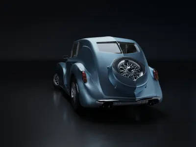 Concept Car 9 Classic Free 3D model