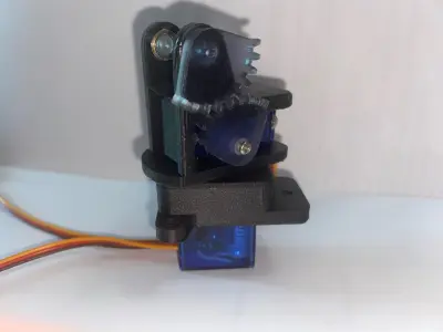 FPV Headtracking 2 Axis Gimbal for Caddx Turbo EOS2 3D print model