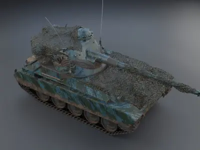 AMX-13 90 PBR Model 3D model