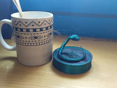 Snake - Lunar Year 3D Printable 3D print model