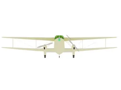 AIRCRAFT RAPIDE 3D model