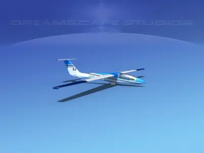 SZD-36 Cobra Glider V07 3D model
